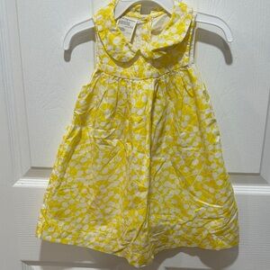 First Impressions Yellow and White Kids Dress